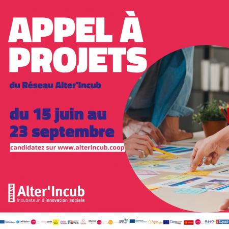 Appel à projets Alter'Incub : candidatures jusqu'au 23 septembre 2023