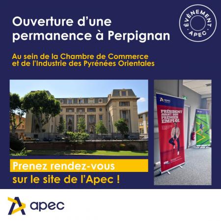 L'APEC ouvre une permanence à Perpignan.
