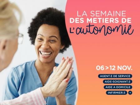 Semaine des métiers de l'autonomie en Aveyron, du 6 au 12 novembre