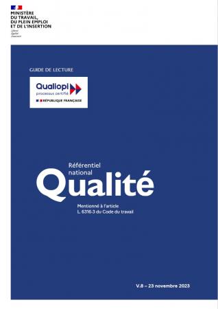 Parution d'une nouvelle édition du guide de lecture Qualiopi