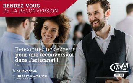 Artisanat en Occitanie : 1re édition des Rendez-vous de la reconversion les 24 et 26 avril
