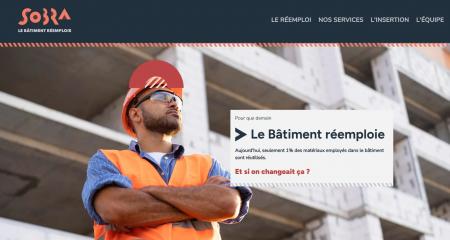 SOBRA, 1er atelier dédié au réemploi de matériaux du BTP et à l'économie circulaire basé à Toulouse