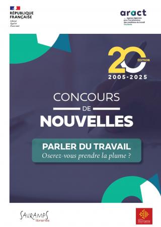 L'Aract Occitanie lance la 20e édition de son concours de nouvelles « Nouvelles du Travail ».