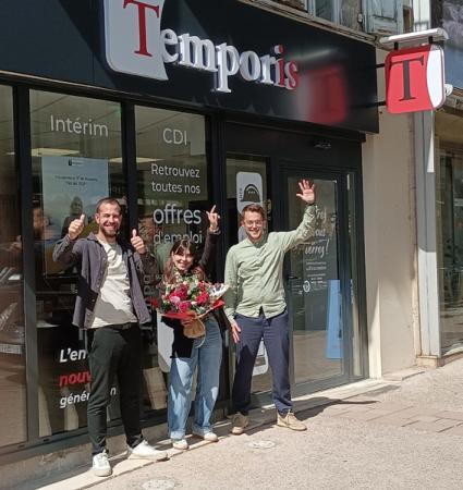 Temporis débarque en Aveyron et ouvre la première agence d'emploi de Saint-Affrique (09).