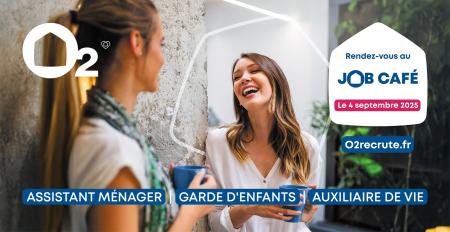 O2 organise un Job Café dans ses agences en Occitanie le 4 septembre.
