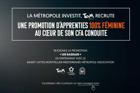 Une 1re promotion 100 % féminine au CFA Conduite TaM à l'automne 2025