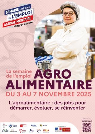 5e Semaine de l'emploi agroalimentaire : du 3 au 7 novembre