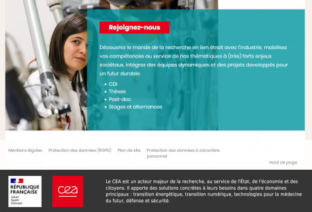 Plus de 30 offres en alternance au CEA de Marcoule