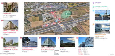 Immobilier d'entreprise à Montpellier : le grand écart entre Cambacérès et les PME