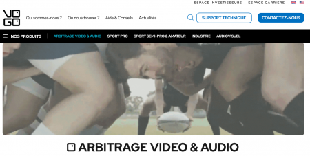 VOGO (Montpellier) recrute des opérateurs arbitrage vidéo pour le Top 14 et la Pro D2