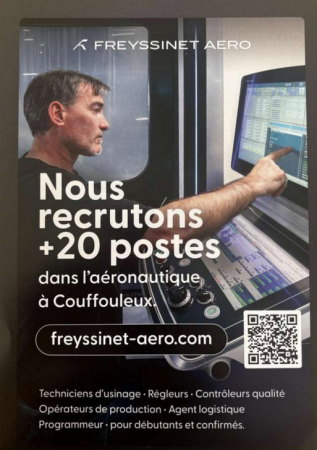 Freyssinet Aero agrandit son site de Couffouleux et recrute