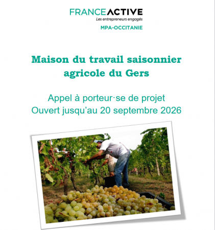 Le Gers cherche un porteur de projet pour sa future Maison du travail saisonnier agricole