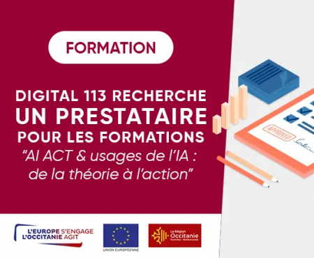 Digital 113 recherche des formateurs pour accompagner les entreprises sur l'AI Act