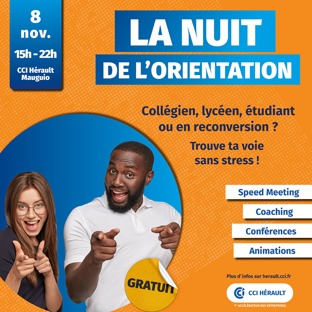 La nuit de l'orientation - Trouve ta voie sans stress