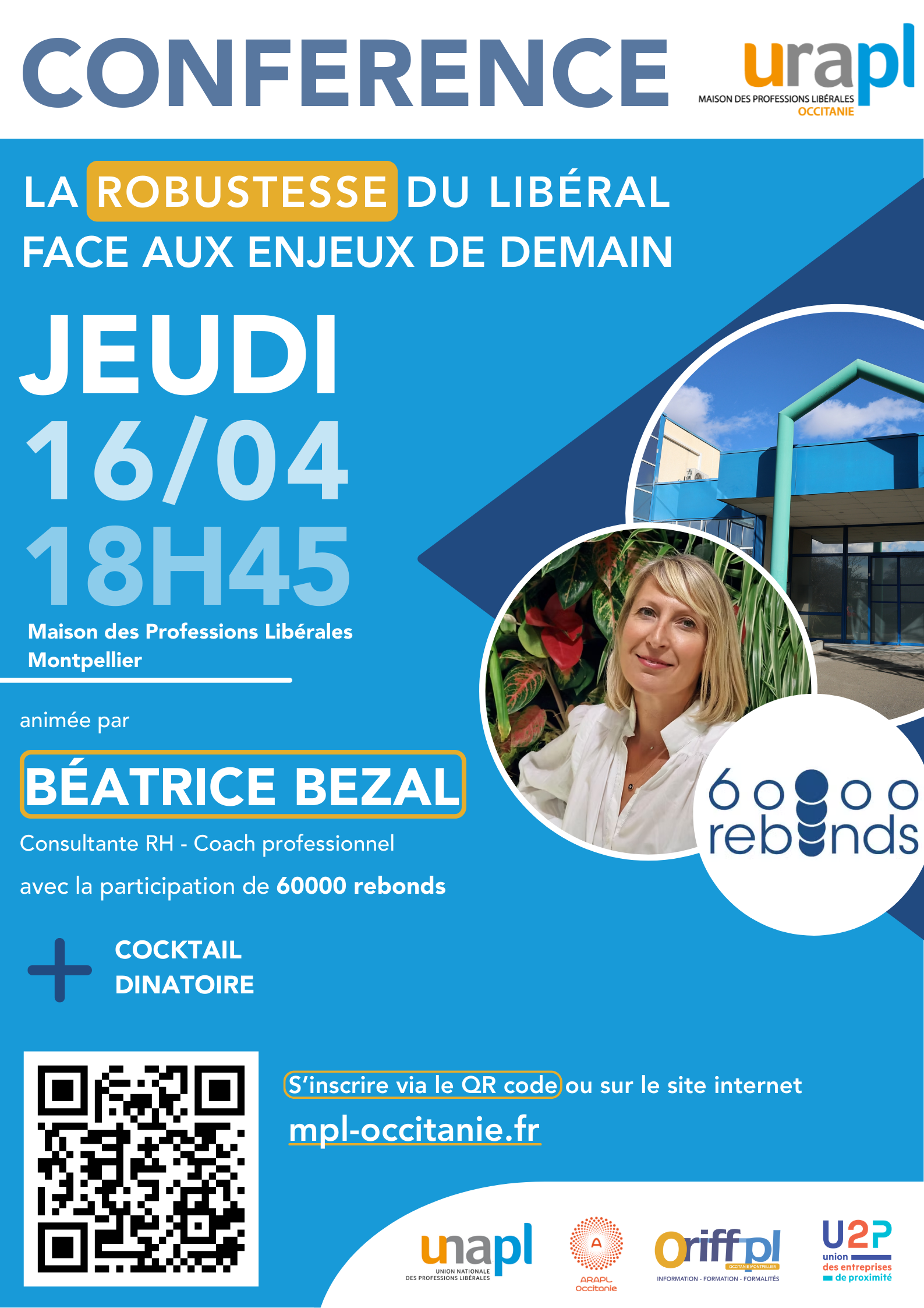 Conférence  La robustesse du libéral face aux enjeux de demain