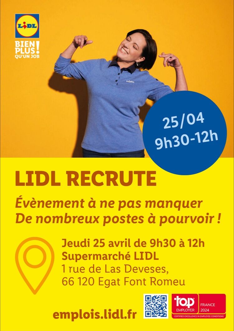 Matinée Recrutement LIDL EGAT (66)