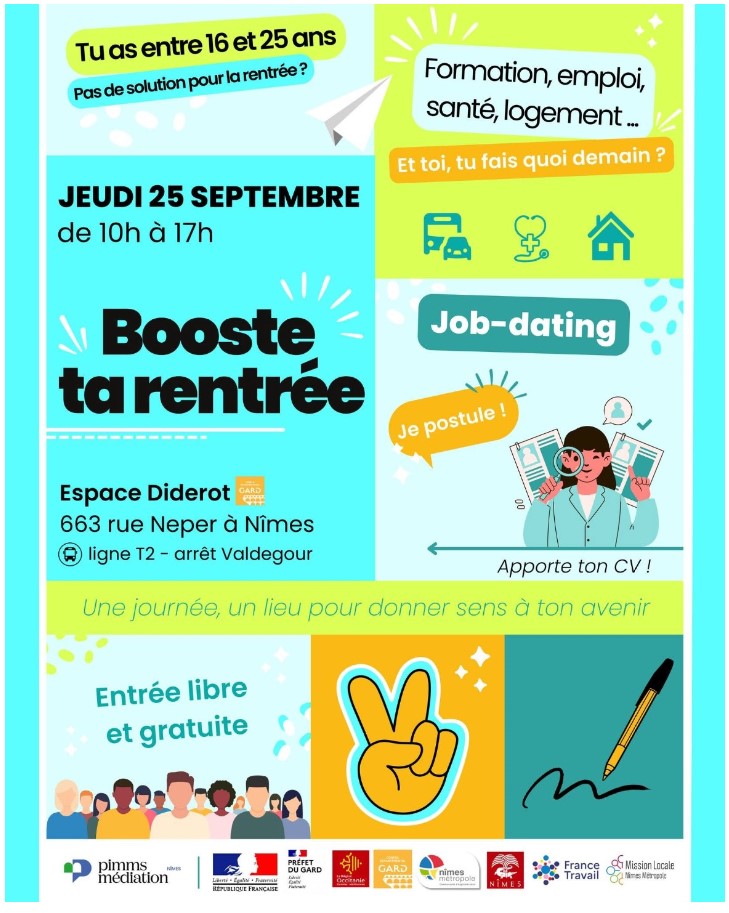 Maison de L'Orientation Mobile à l'Espace Diderot à Nîmes