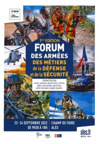 1re édition du forum des armées, des métiers de la défense et de la sécurité