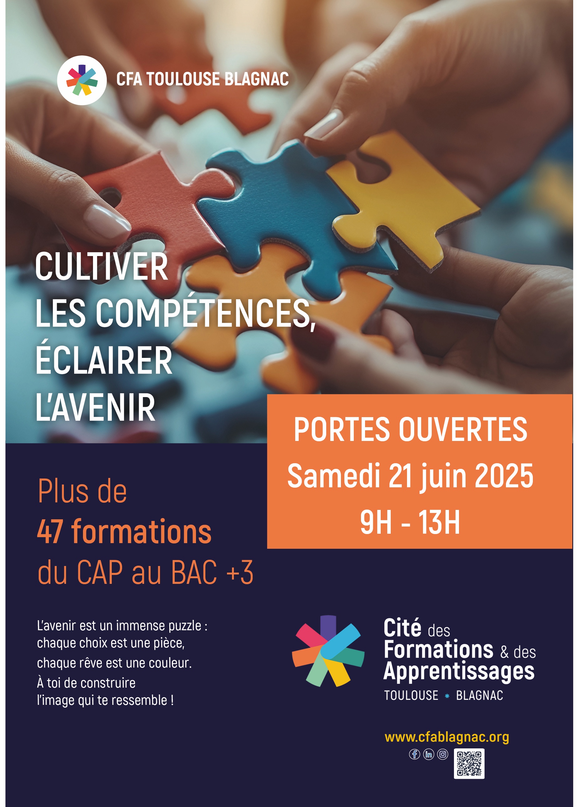 MATINÉE PORTES OUVERTES Cité des Formations et des Apprentissages de  Toulouse Blagnac