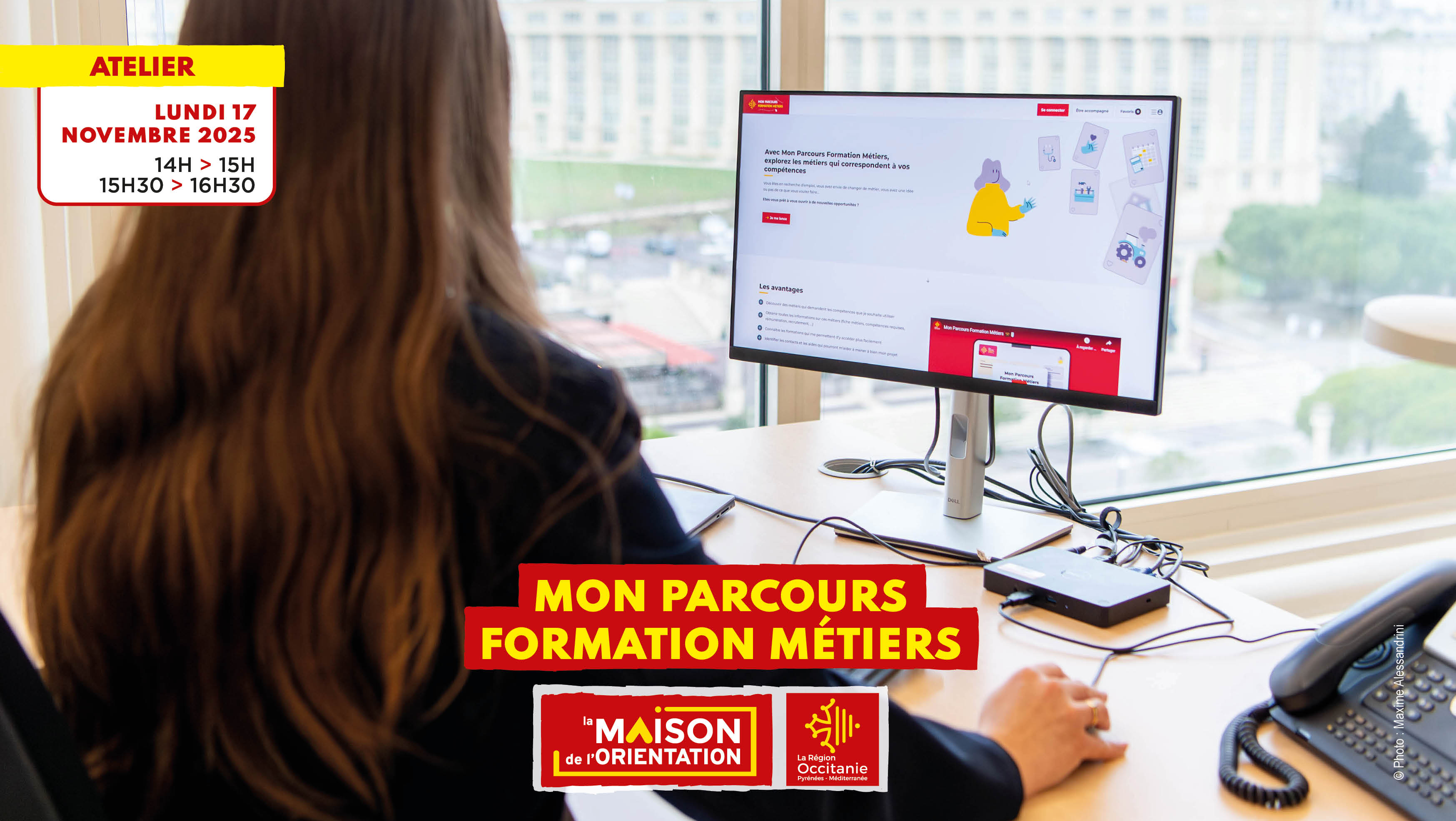 Mon Parcours Formation Métiers à la Maison de l'Orientation de Montpellier