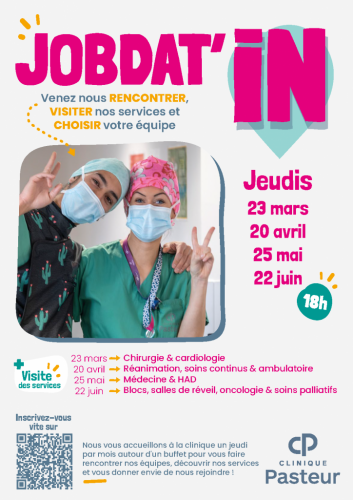 JobDat'IN 2023 à la clinique Pasteur (Toulouse)