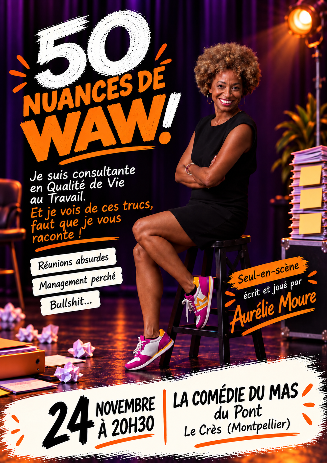 50 nuances de WAW – Le monde du travail passe sur scène 