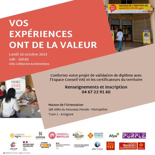 Forum VAE - Vos expériences ont de la valeur