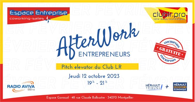 Pitch Elevator Gratuit - Club LR - Espace Entreprise Montpellier