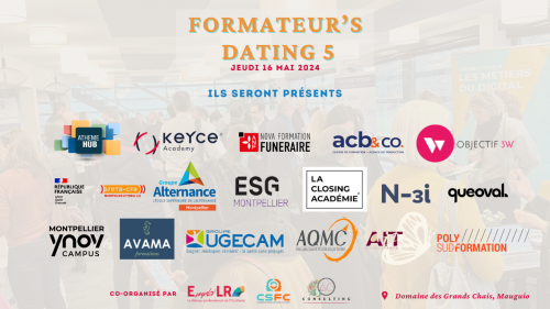 Formateur’s Dating 5, l’événement Recrutement de formateurs sur Montpellier