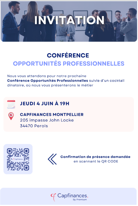 Soirée de découverte chez CapFinances - Pérols