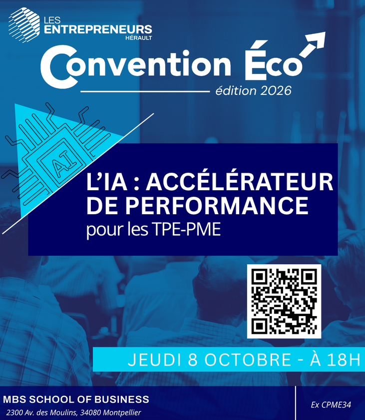 L’IA accélérateur de performance pour les TPE-PME - Montpellier