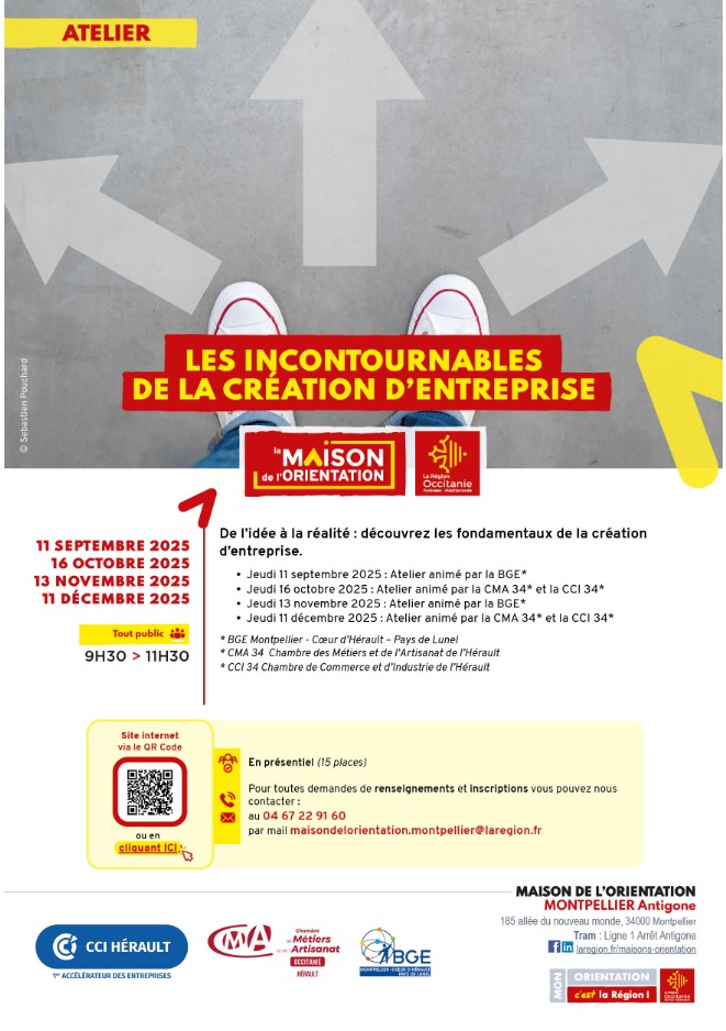 Les incontournables de la création d'entreprise - Tout public