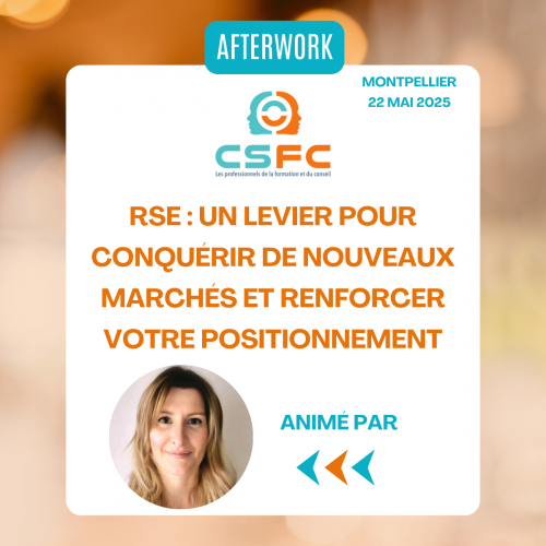 CSFC - Le secteur de la formation s'engage dans la RSE. Et vous ?