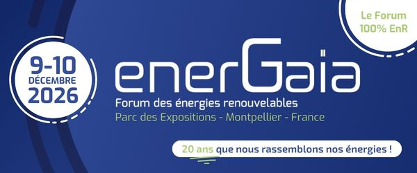 EnerGaïa 2026 – Le Forum des énergies renouvelables