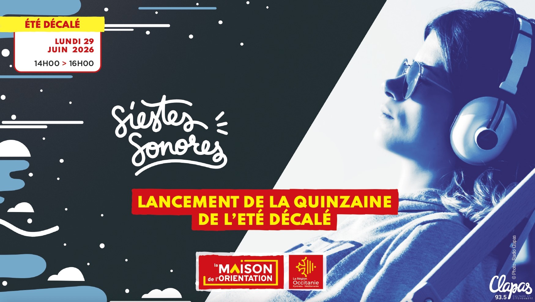 Lancement de l'été décalé à la Maison de l'Orientation de Montpellier