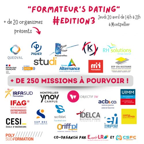 Développer votre activité de formateur à Montpellier - Formateur's Dating 3