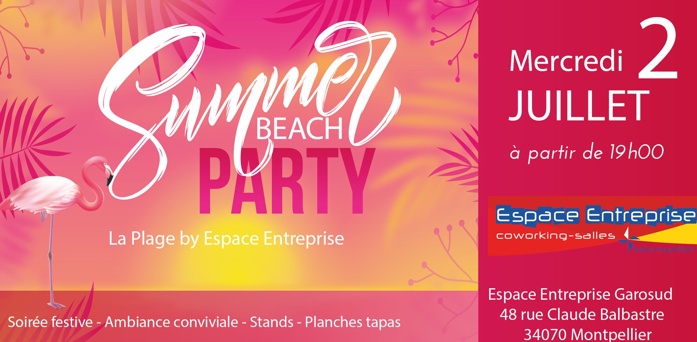 Summer Beach 2025 de l'Espace Entreprise