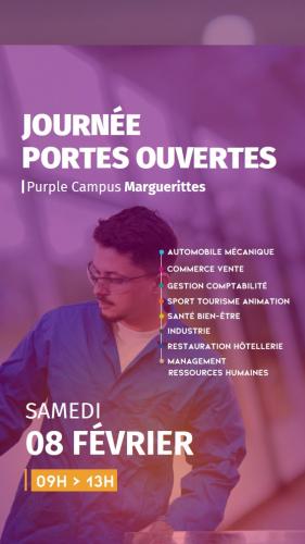 Journées portes ouvertes Purple Campus Gard Marguerittes