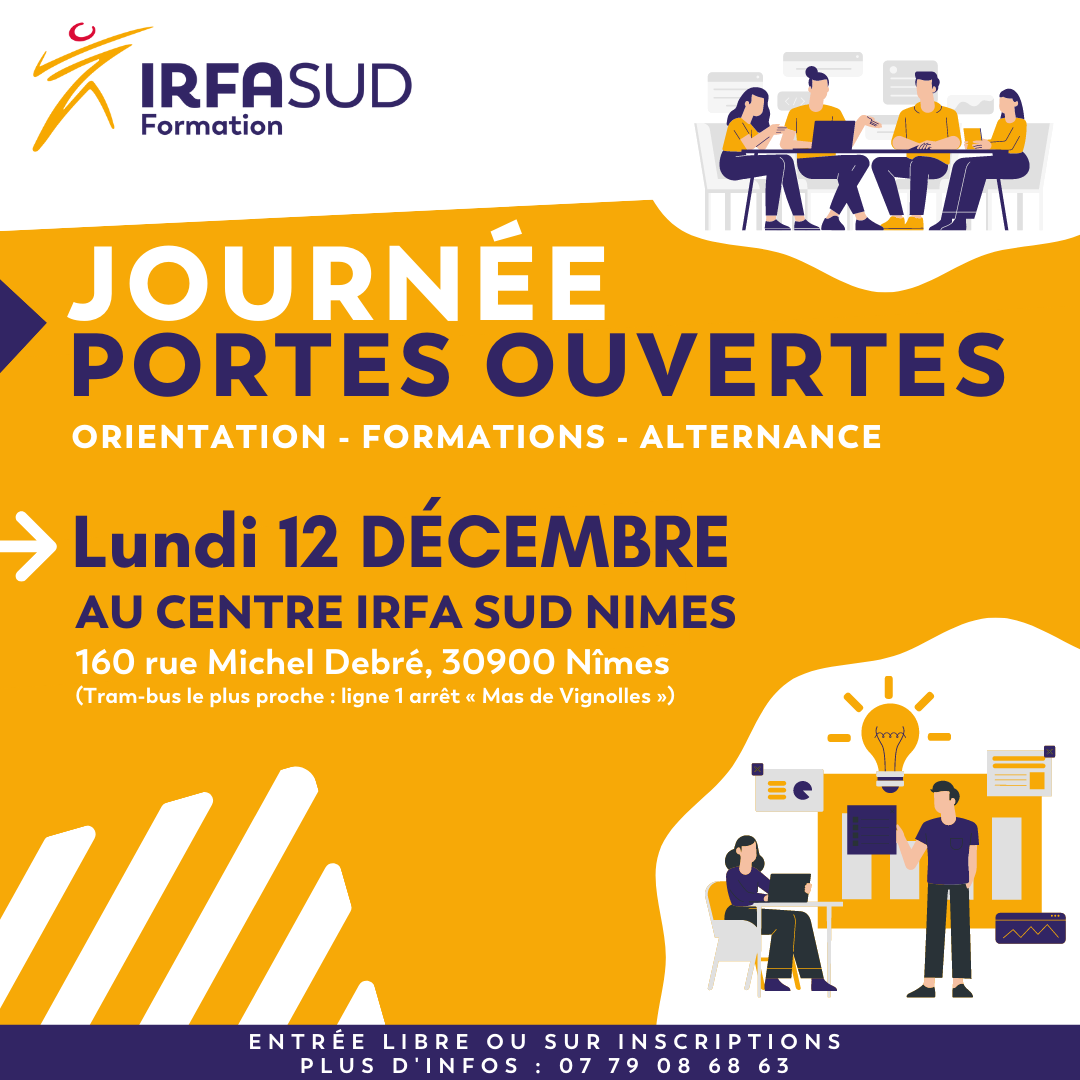 Journée Portes Ouvertes de l'IRFA Sud de NÎMES