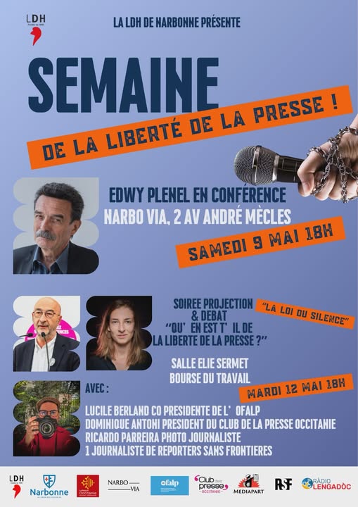 Conférence débat- Qu’en est-il de la liberté de la presse ?