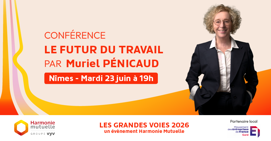 Conférence Le Futur du Travail par Muriel Pénicaud