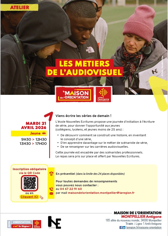 Les métiers de l'audiovisuel