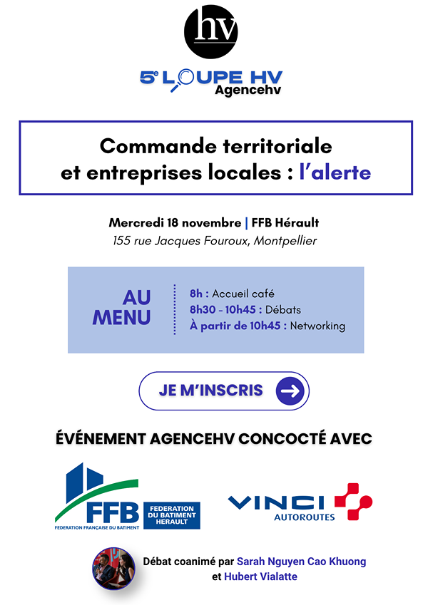 5e Loupehv sur le thème - Commande territoriale et entreprises locales : l'alerte