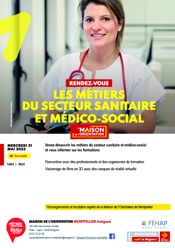 Les métiers du secteur sanitaire et médico-social