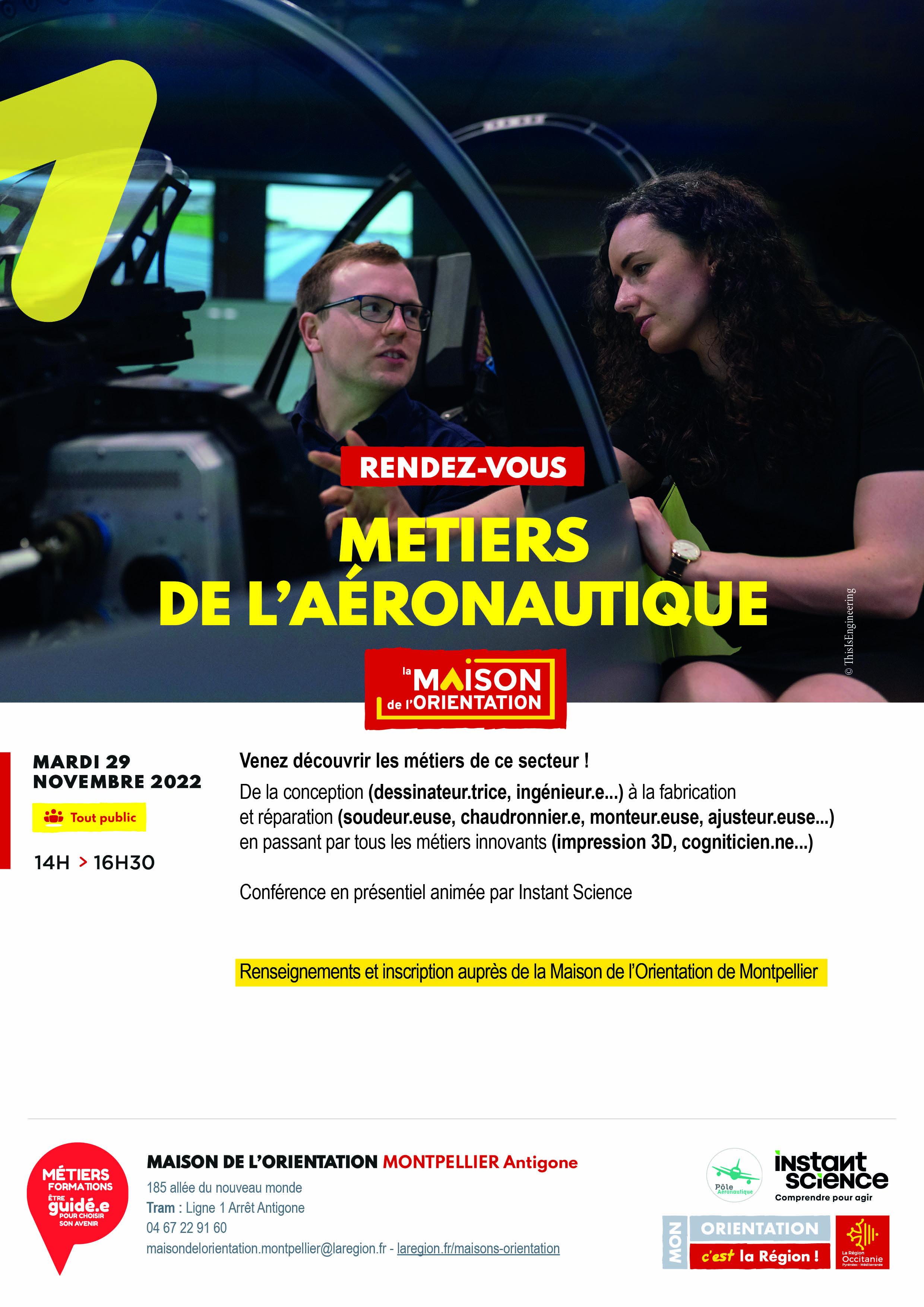 Métiers de l'aéronautique