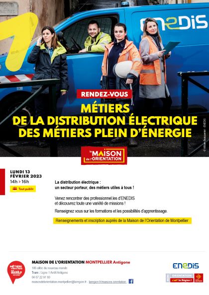 Les métiers de la distribution électrique, des métiers plein d'énergie