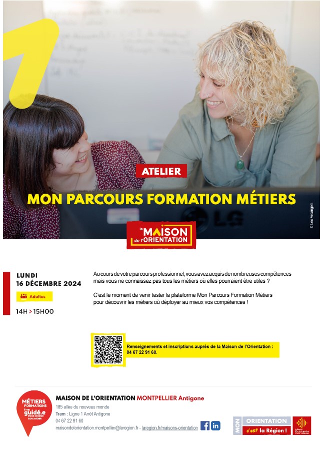 Mon Parcours Formation Métiers