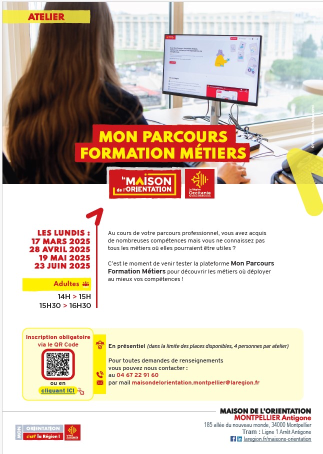 Mon Parcours Formation Métiers