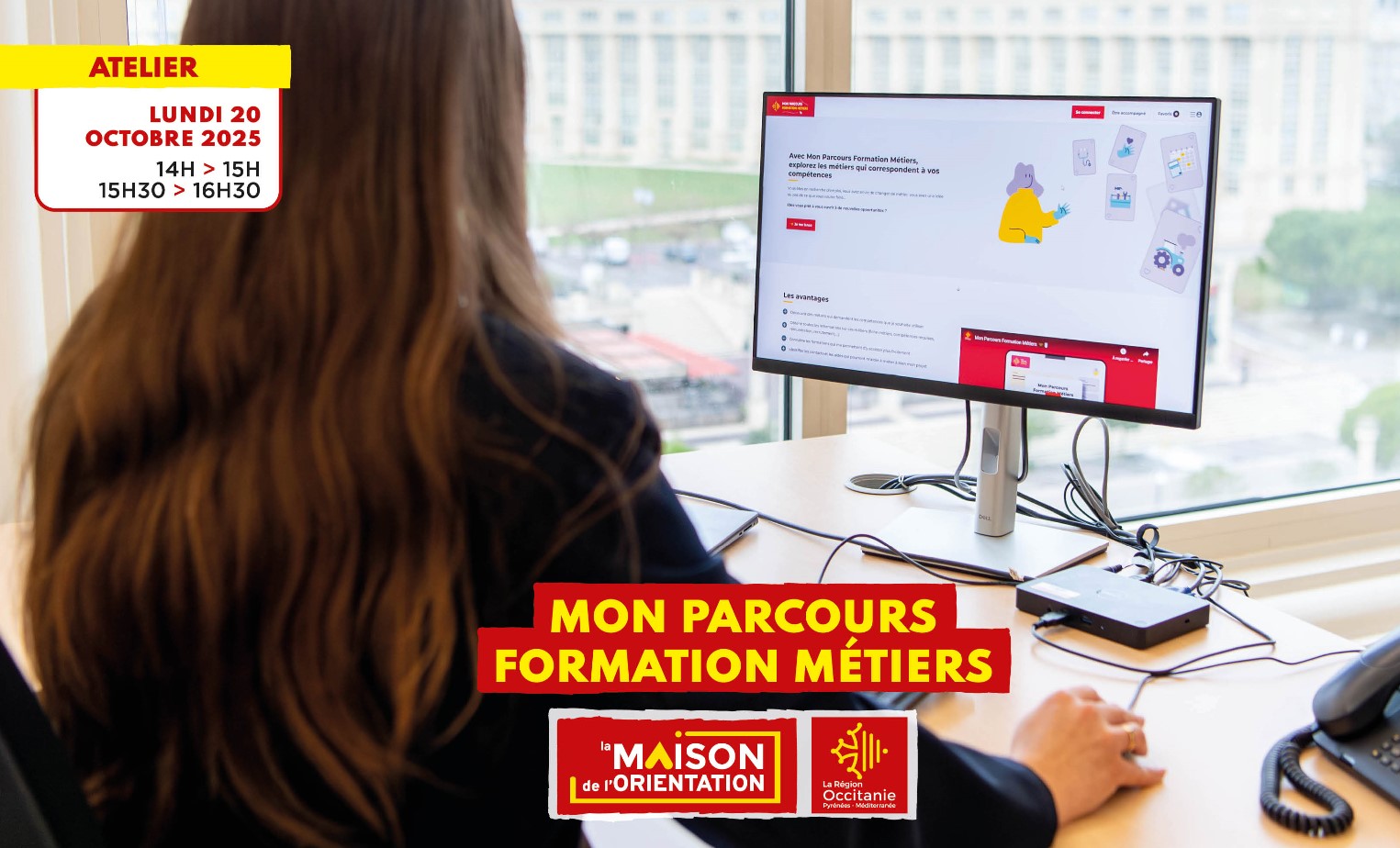 Mon Parcours Formation Métiers à la Maison de l'Orientation de Montpellier
