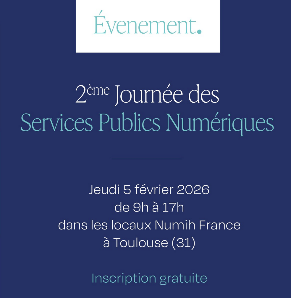 2ème journée des Services Publics Numériques
